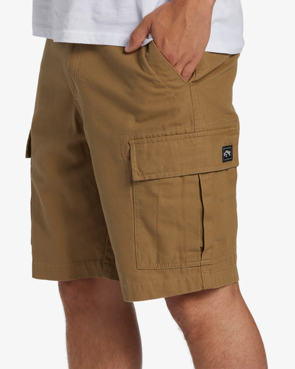 Billabong Combat Cargo Shorts - Light Khaki -Biliabong Outlet