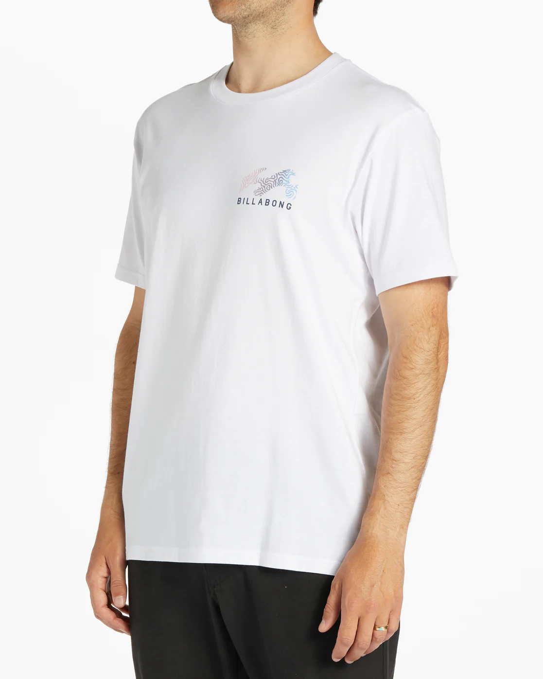 Billabong Segment Short Sleeve T-Shirt - White -Biliabong Outlet