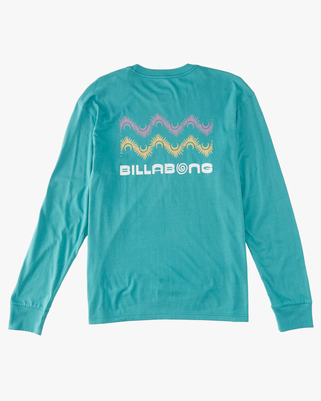 Billabong Fragment Long Sleeve T-Shirt - Seagreen -Biliabong Outlet