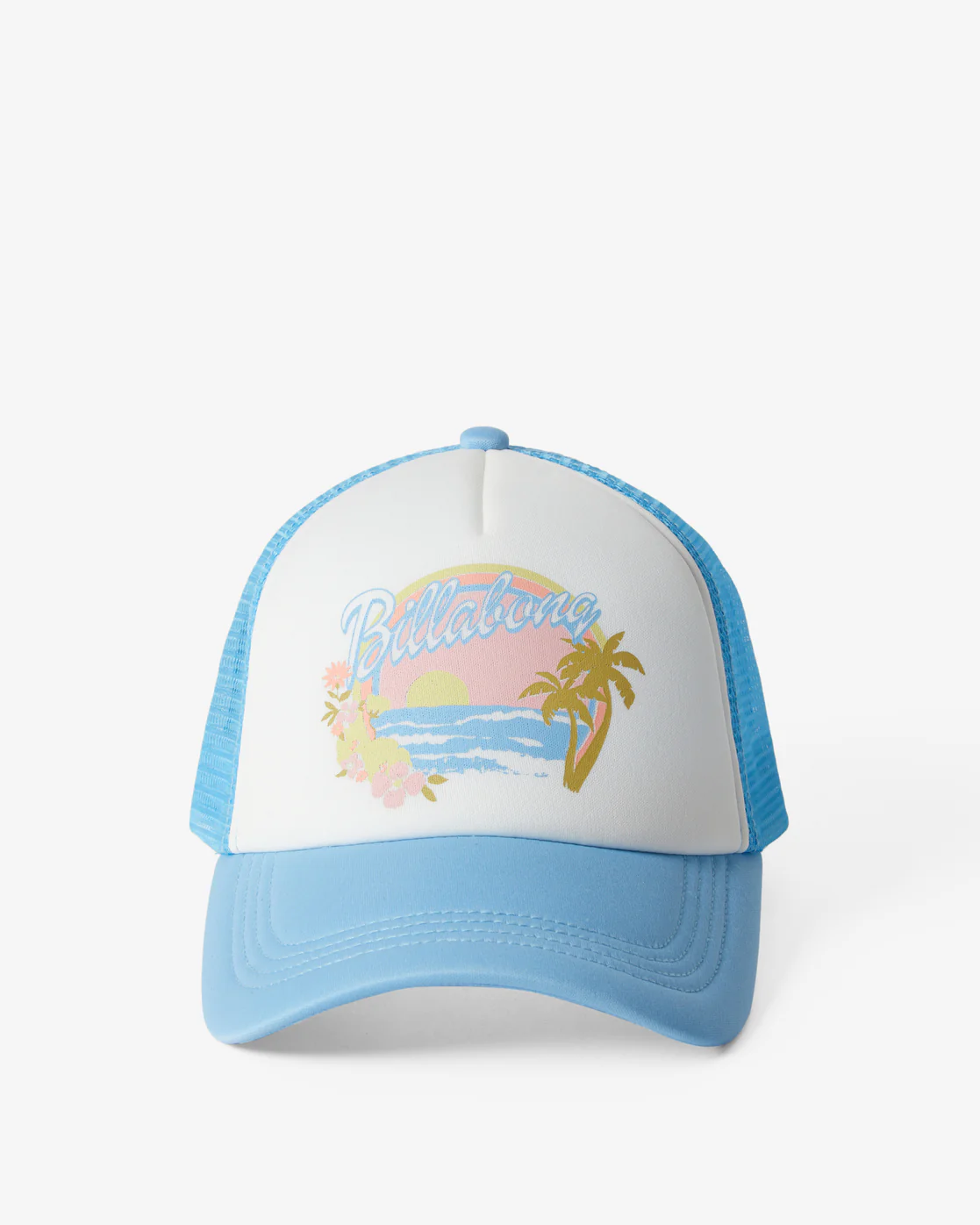 Billabong Across Waves Trucker Hat - Blue Dream -Biliabong Outlet