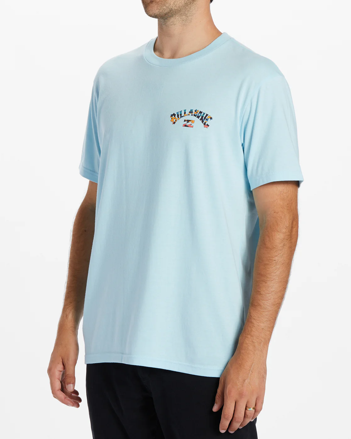 Billabong Arch Fill T-Shirt - Coastal Blue -Biliabong Outlet