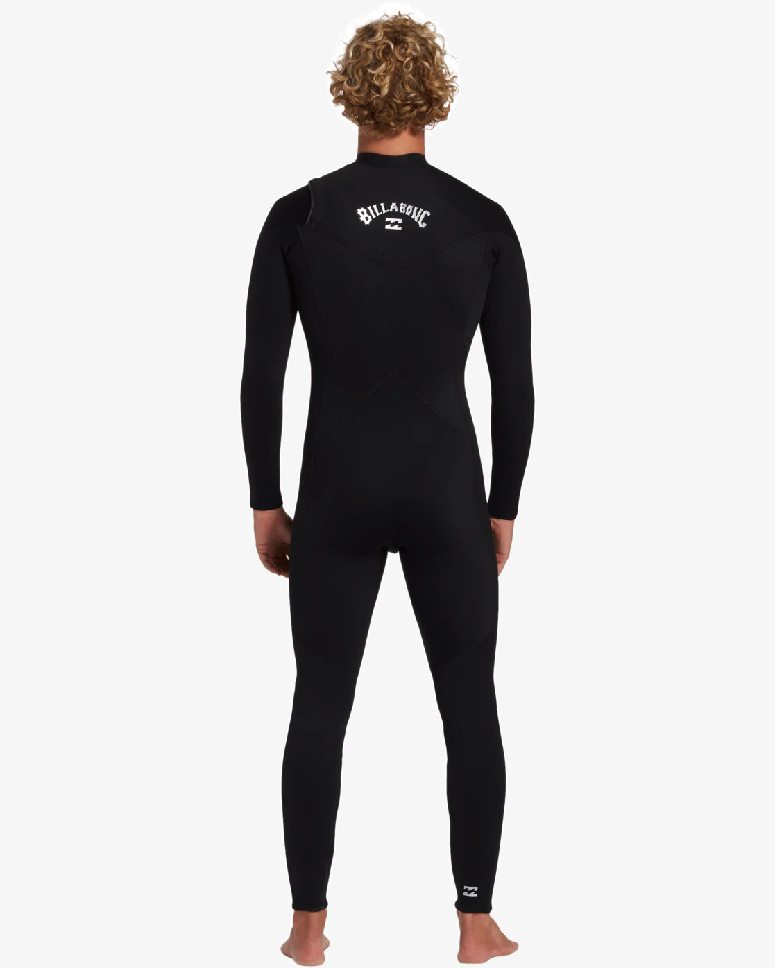 Billabong 4/3mm Foil Chest Zip Wetsuit - Black -Biliabong Outlet