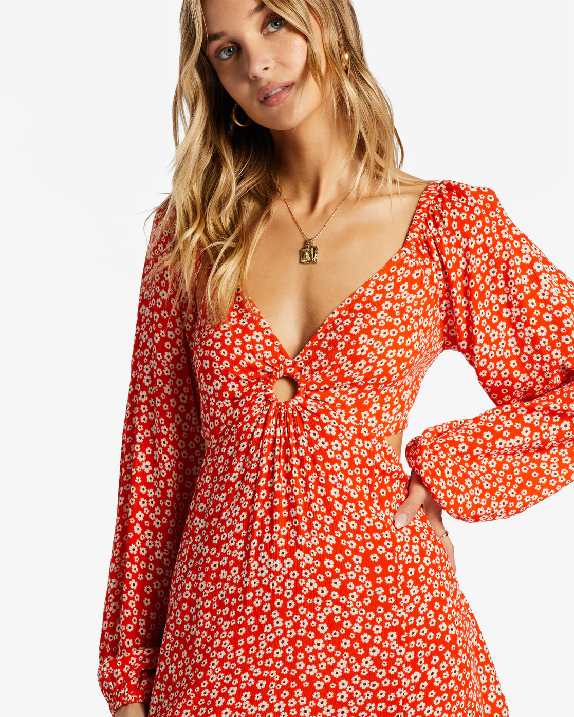 Billabong Last Call Maxi Dress - Fire Side -Biliabong Outlet