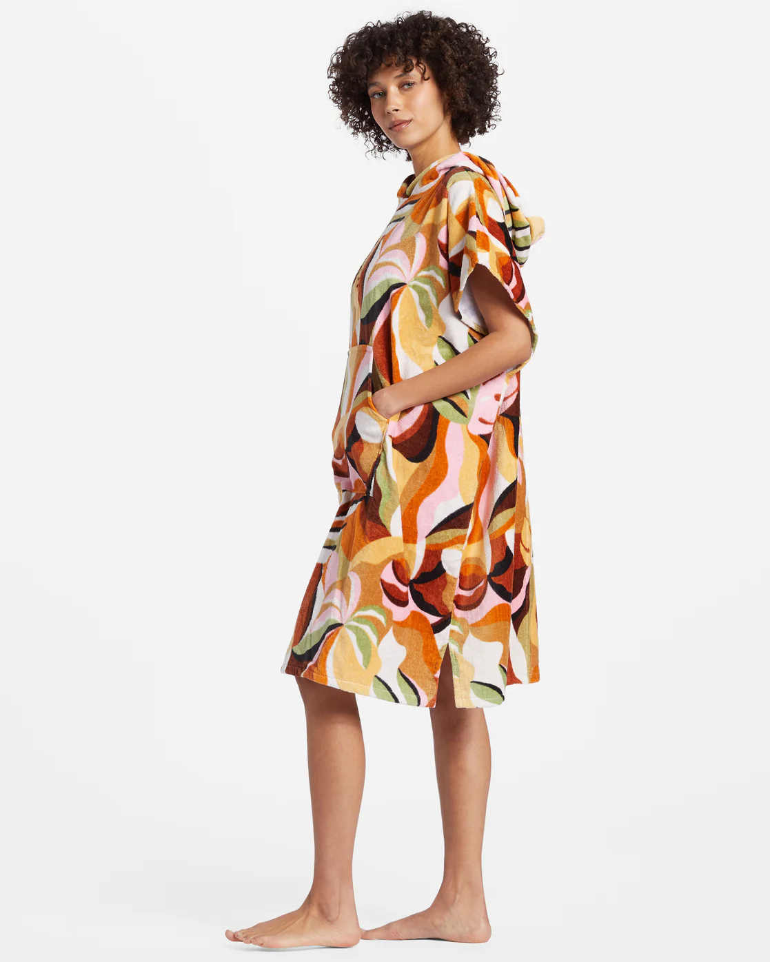 Billabong Womens Hooded Towel - Multi -Biliabong Outlet