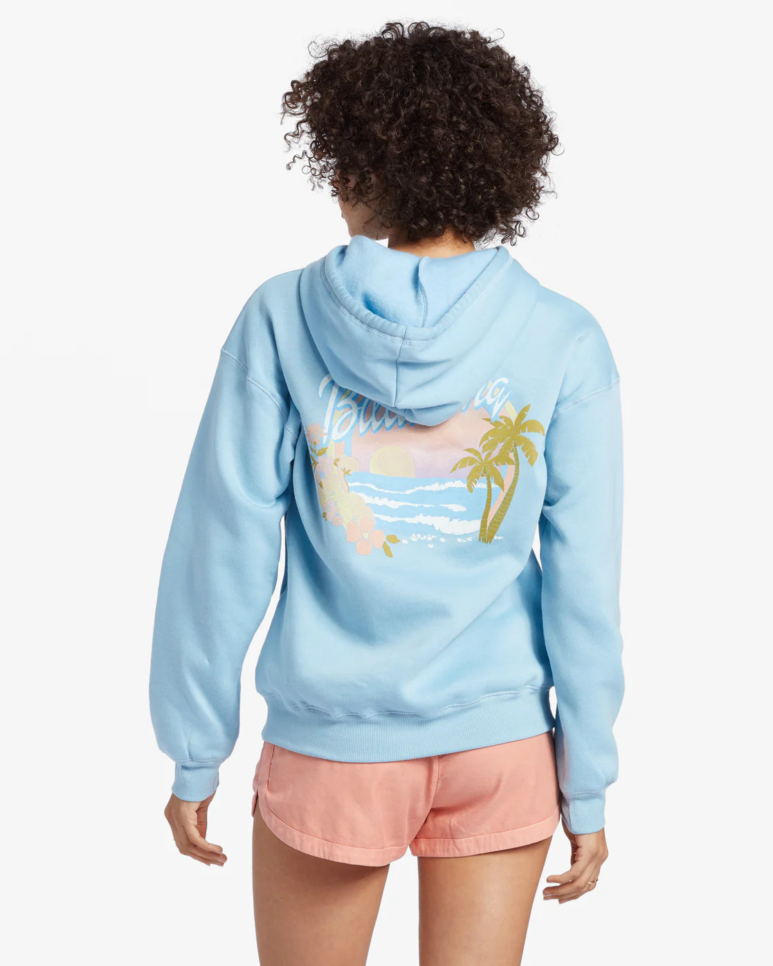 Billabong Greetings From Paradise Sweatshirt - Bliss Blue -Biliabong Outlet