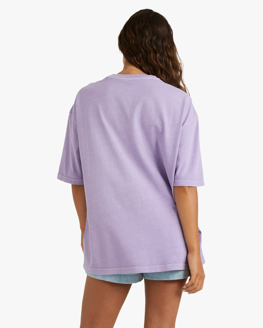 Billabong Lilac Throwback Tee T-Shirt - Lilac Breeze -Biliabong Outlet