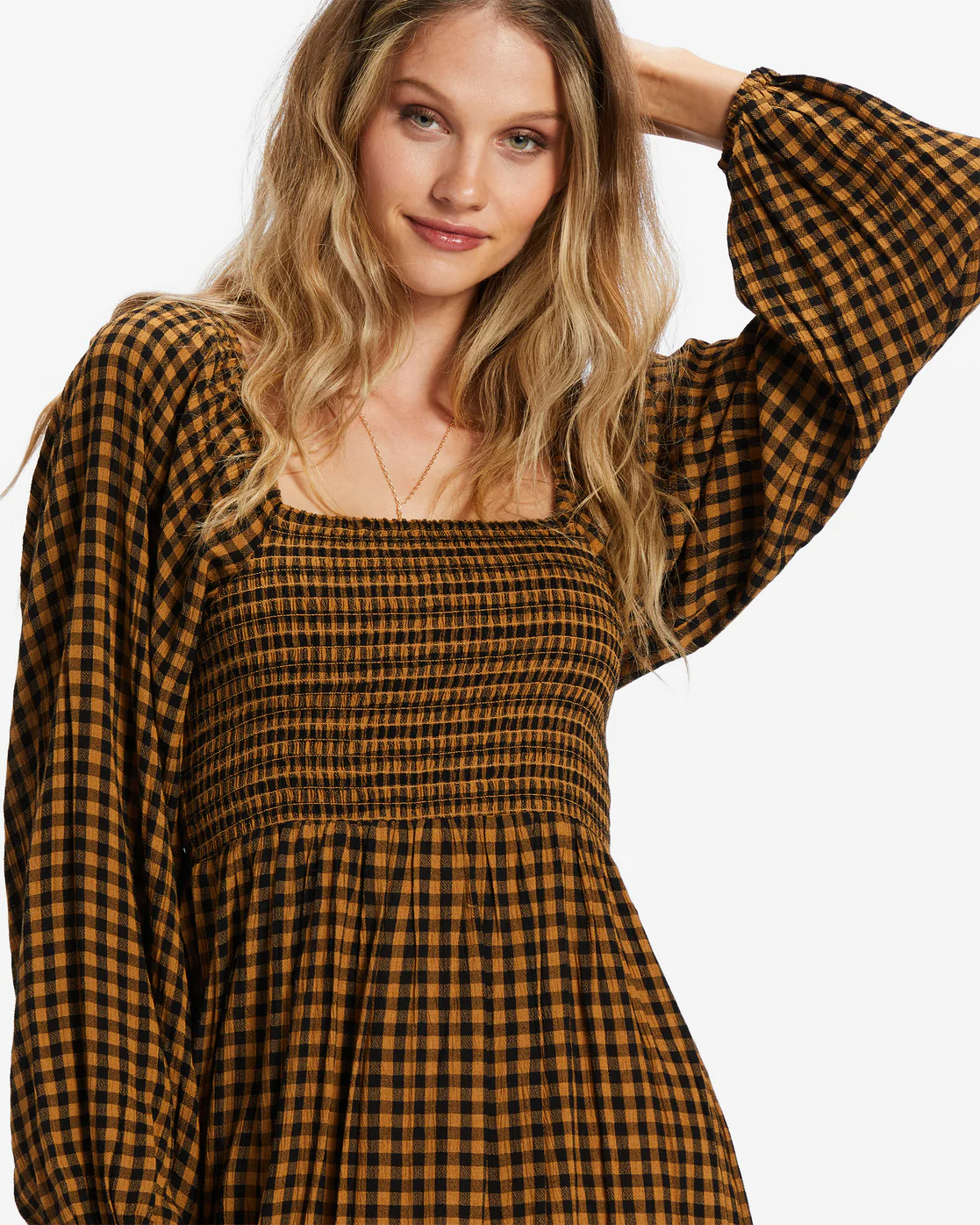 Billabong Paradise Days 2 Dress - Cosmic Khaki -Biliabong Outlet