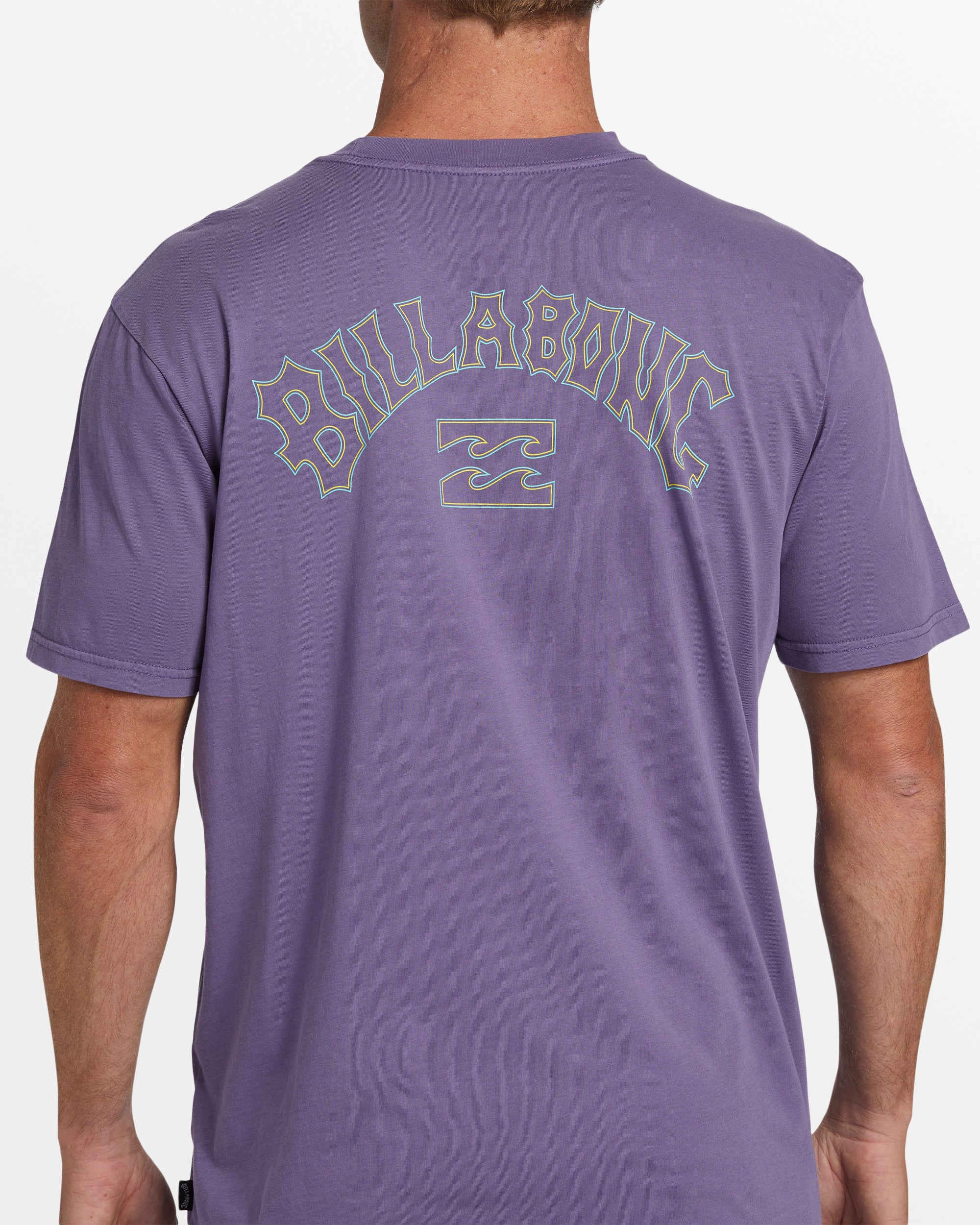 Billabong Arch Wash T-Shirt - Deep Plum -Biliabong Outlet