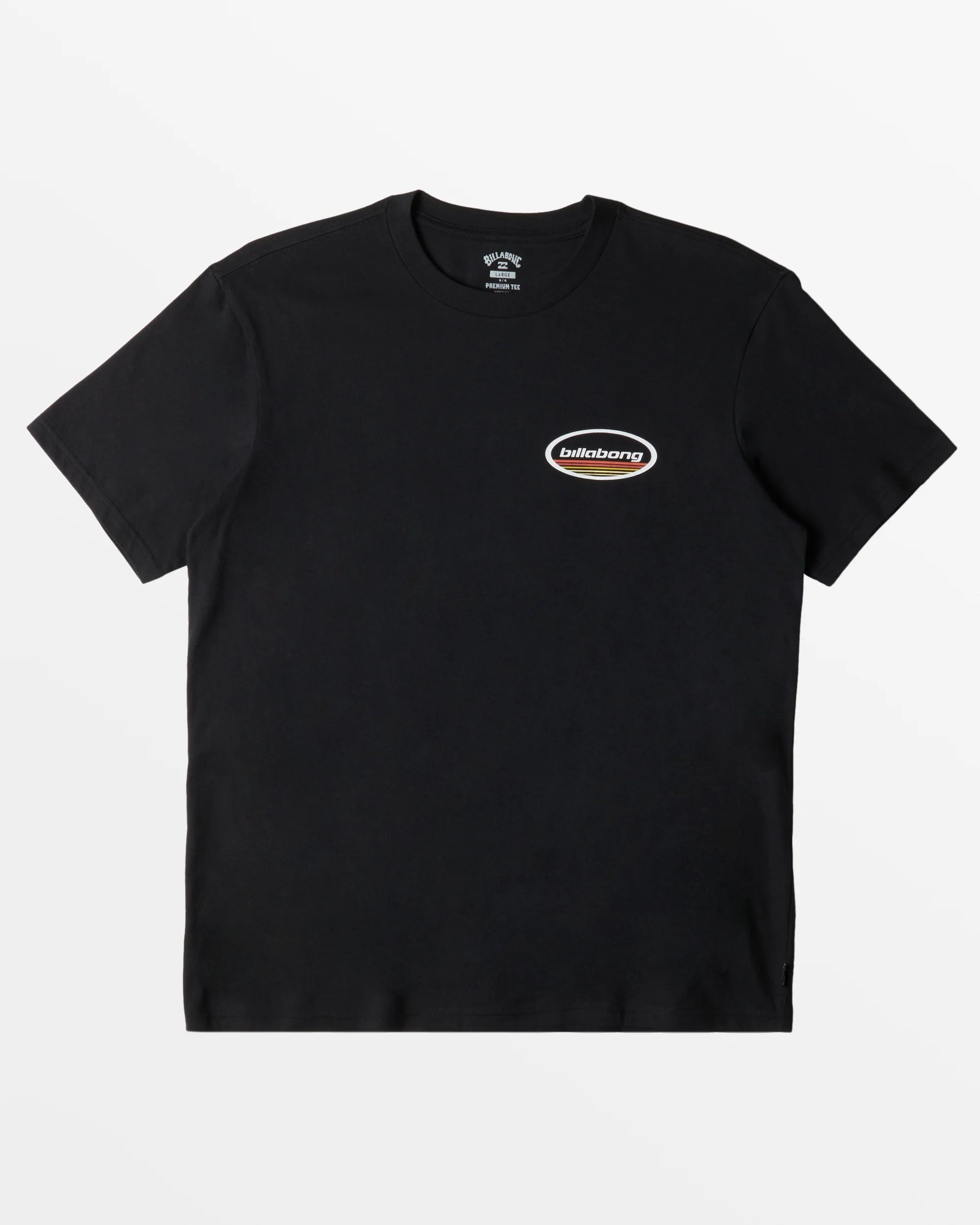 Billabong Walled T-Shirt - Black -Biliabong Outlet
