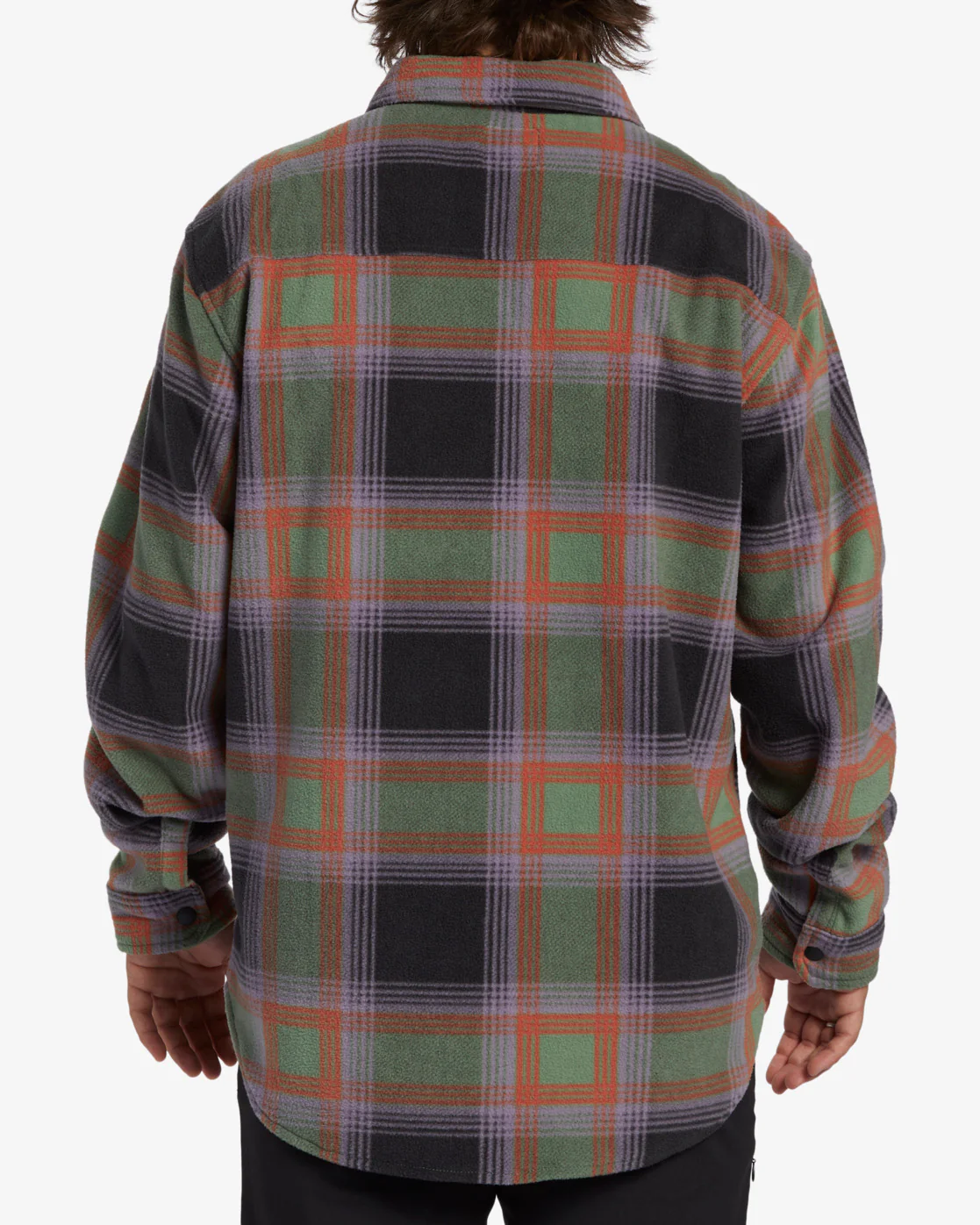 Billabong A/Div Furnace Flannel Shirt - Grey Violet -Biliabong Outlet