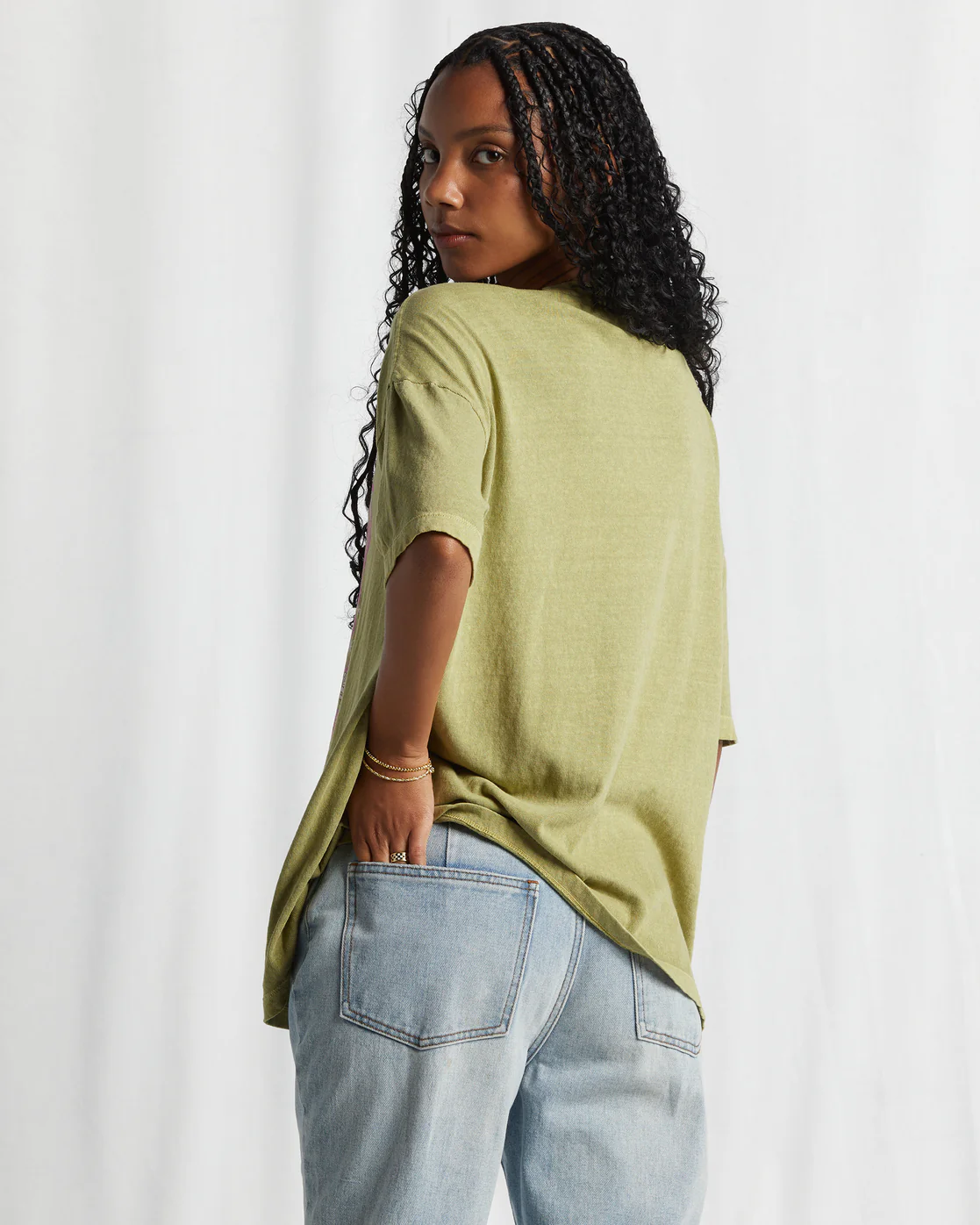 Billabong Kissed By The Moonlight T-Shirt - Avocado -Biliabong Outlet