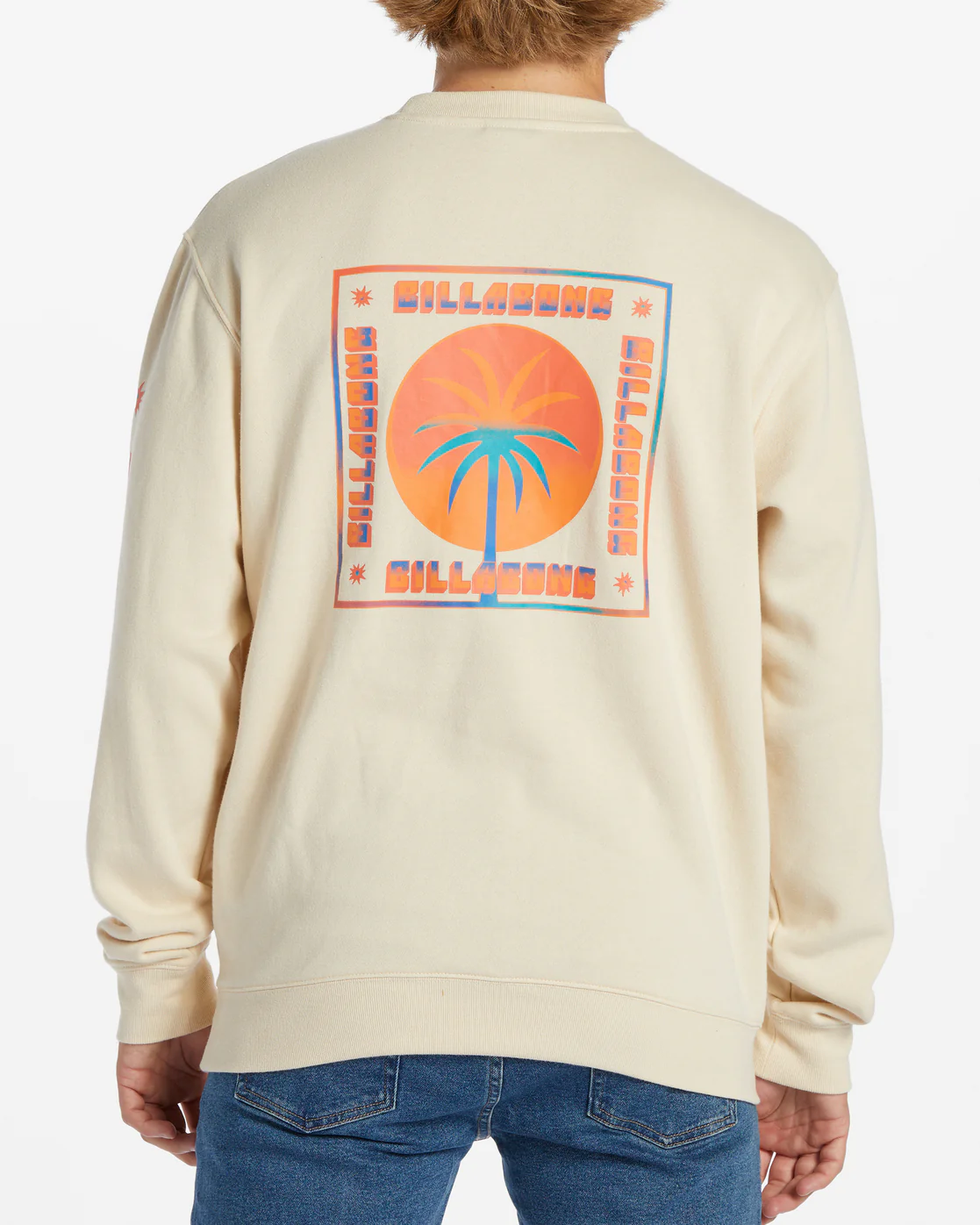 Billabong Short Sands Sweatshirt - Chino -Biliabong Outlet