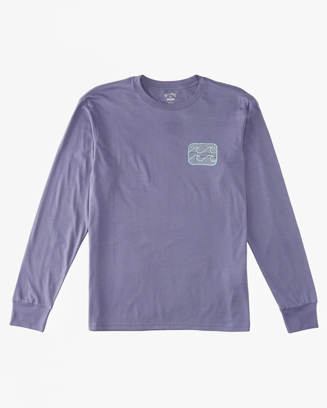 Billabong Crayon Wave Long Sleeve T-Shirt - Dusty Grape -Biliabong Outlet