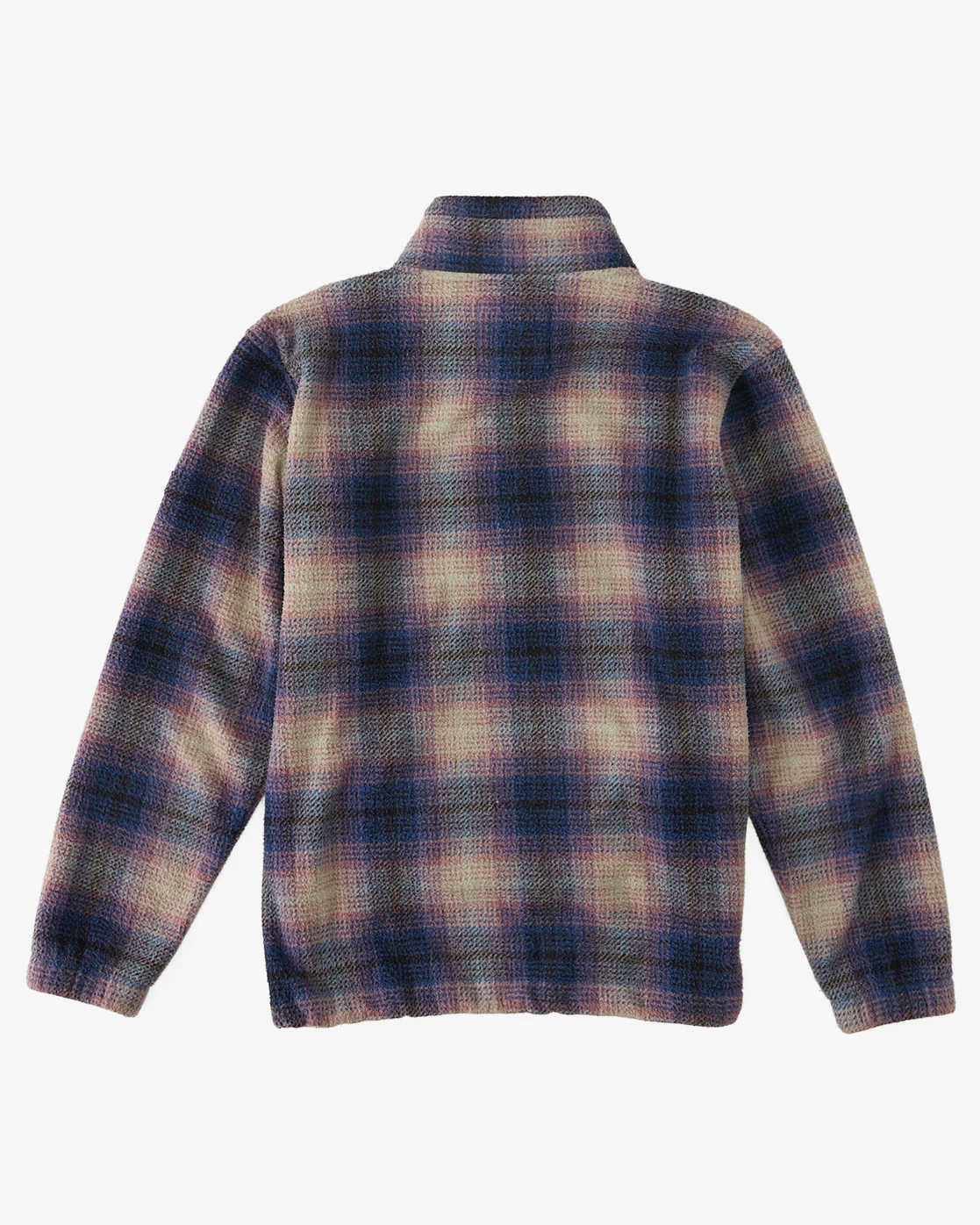 Billabong Boundary Half-Zip Mock Neck Fleece - Dark Blue -Biliabong Outlet