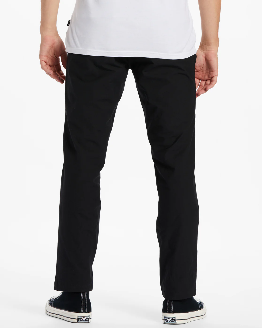 Billabong A/Div Surftrek Plus Organic Elastic Waist Pants - Black -Biliabong Outlet