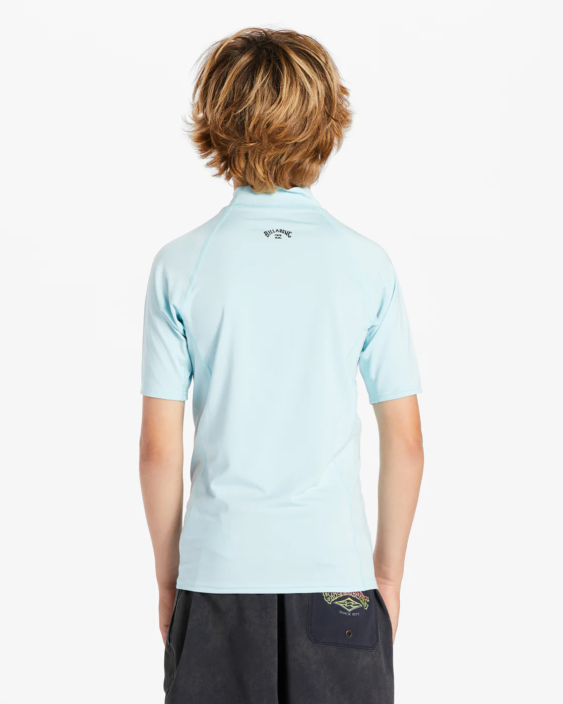 Billabong All Day Wave Loose Fit Upf 50+ Short Sleeve Surf Tee - Coastal -Biliabong Outlet