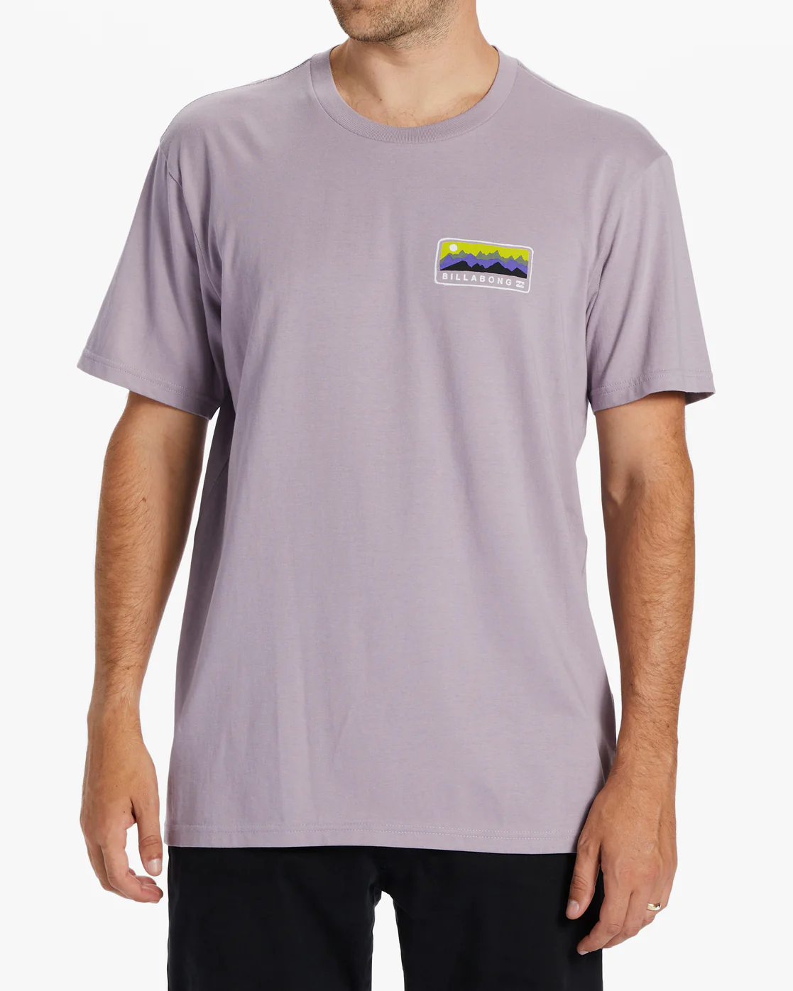 Billabong Range T-Shirt - Purple Ash -Biliabong Outlet