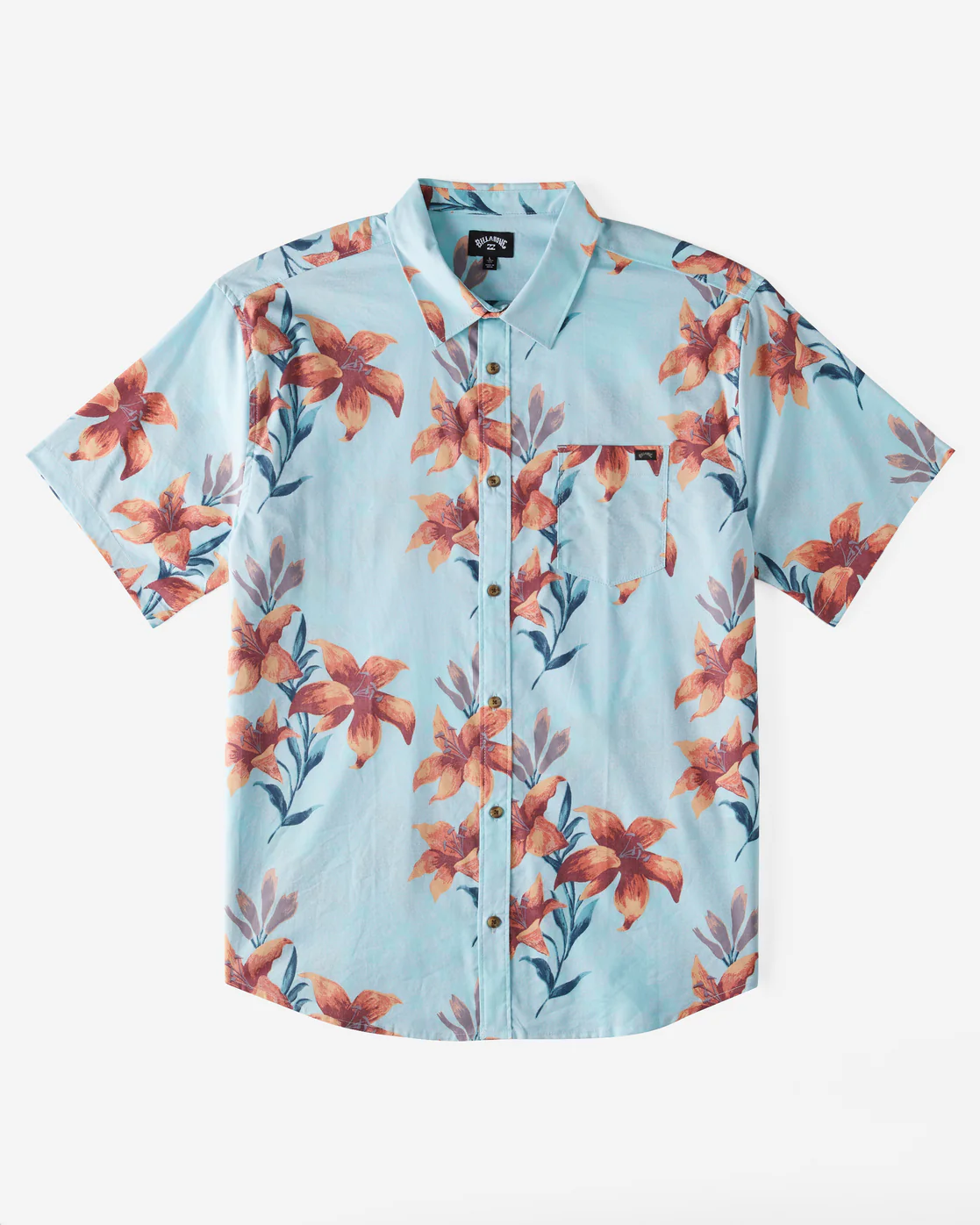 Billabong Sundays Short Sleeve Shirt - Splash -Biliabong Outlet