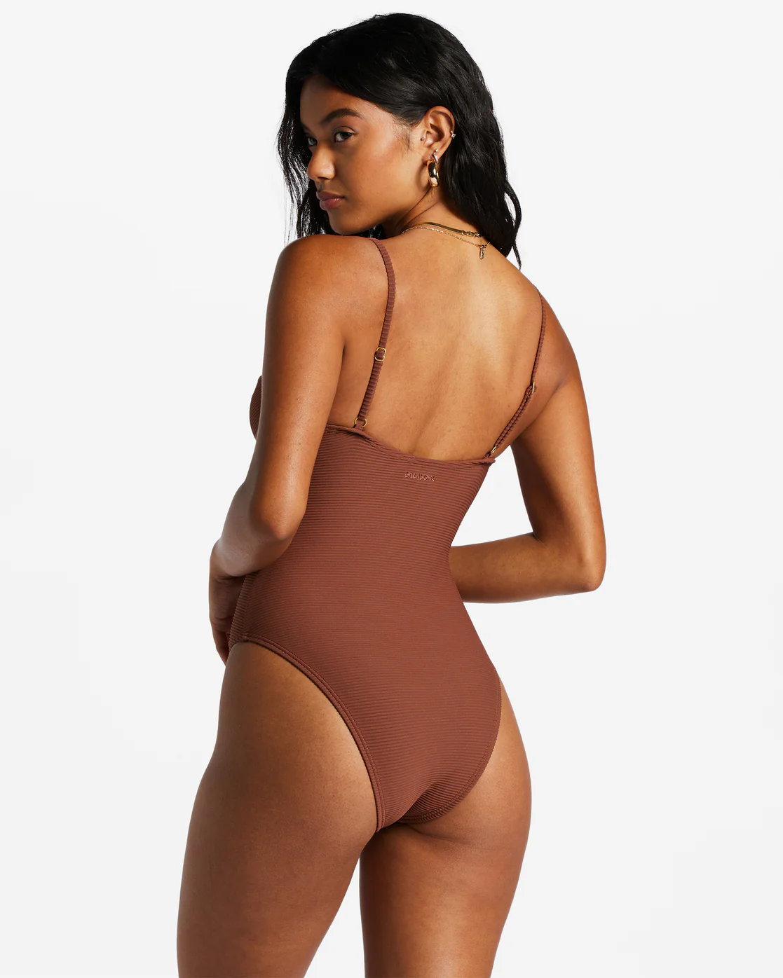 Billabong Tanlines One-Piece Swimsuit - Mocha -Biliabong Outlet