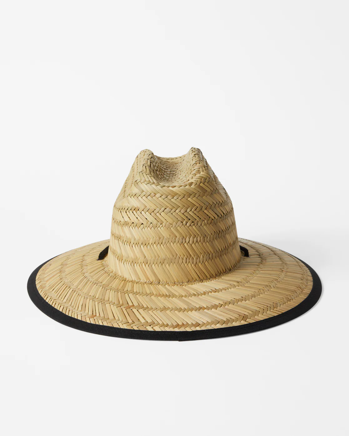 Billabong Tipton Straw Lifeguard Hat - Black Pebble 2 -Biliabong Outlet