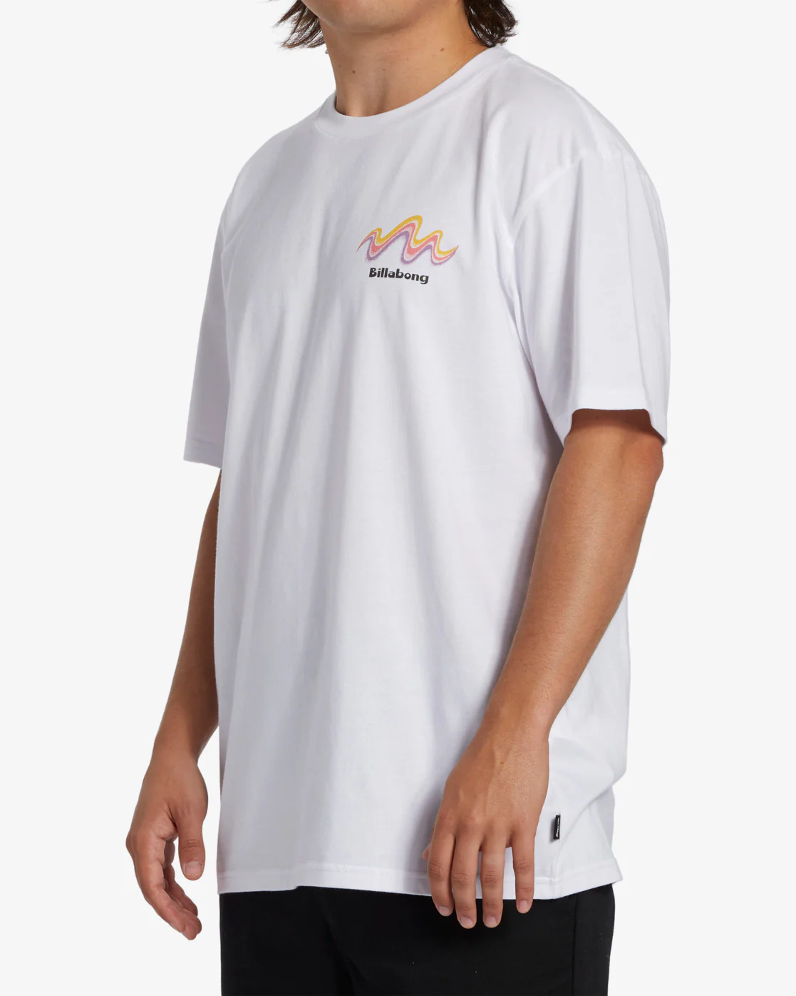Billabong Segment Short Sleeve T-Shirt - White -Biliabong Outlet