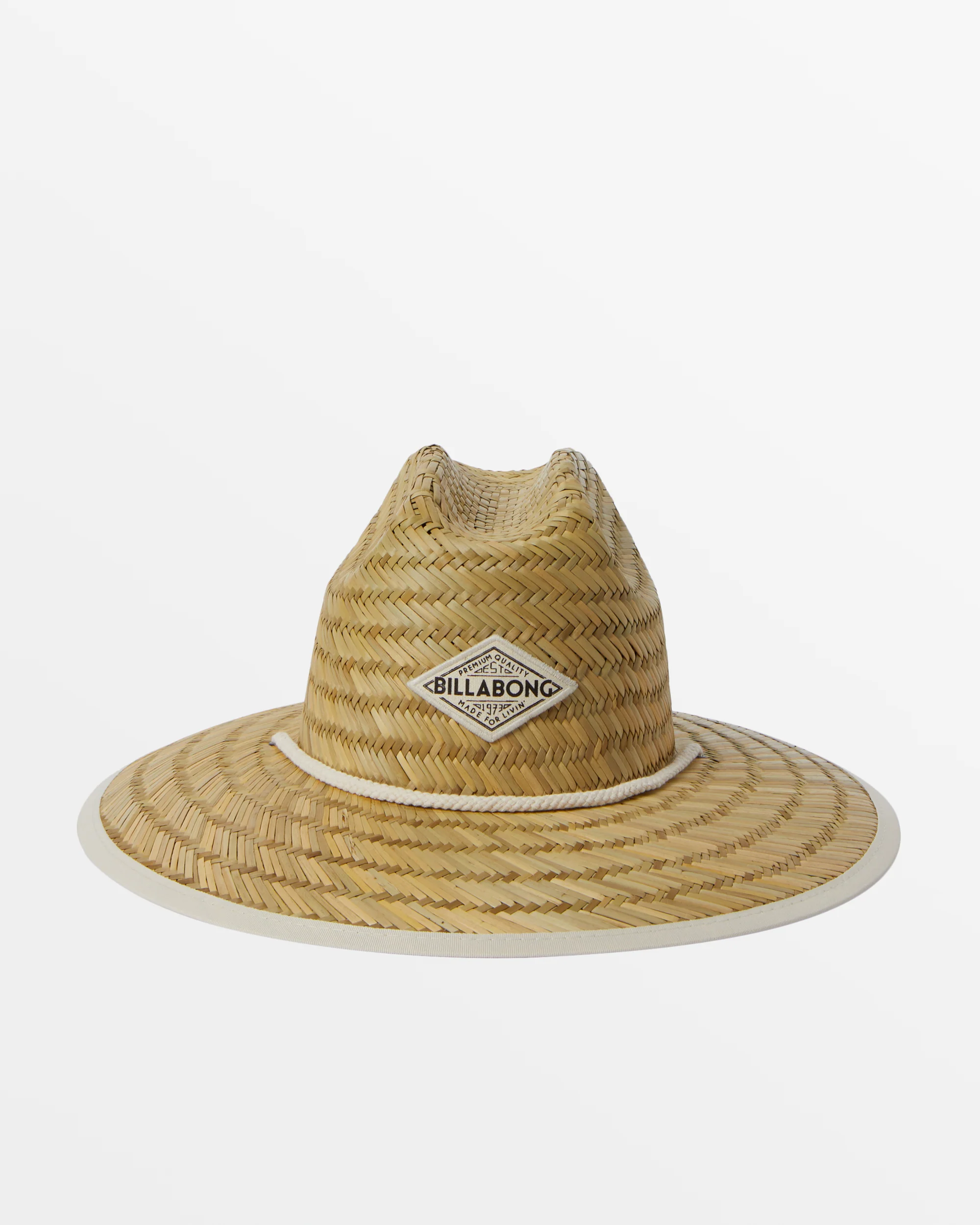 Billabong Tipton Straw Lifeguard Hat - Salt Crystal 1 -Biliabong Outlet