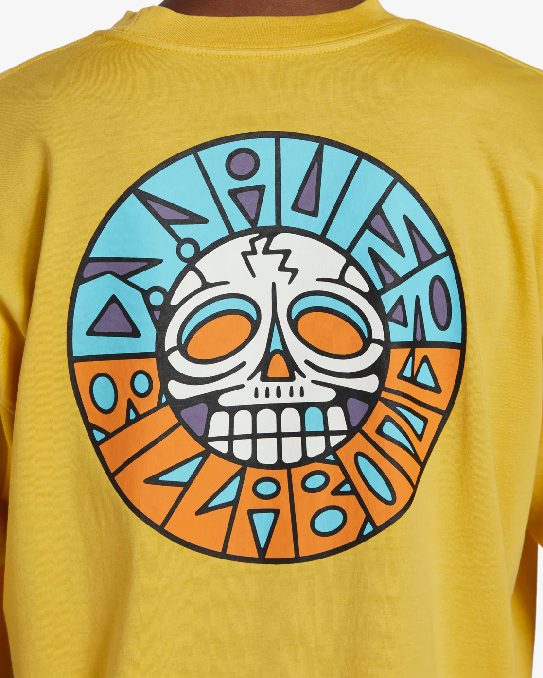 Billabong Break The Cycle Short Sleeve Wave Washed T-Shirt - Sunny -Biliabong Outlet