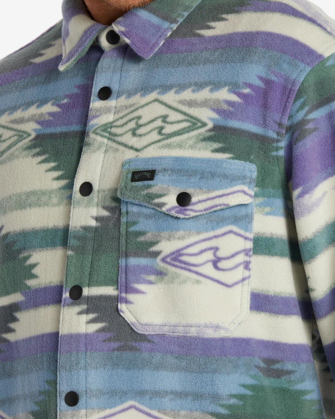 Billabong A/Div Furnace Flannel Shirt - Washed Blue -Biliabong Outlet