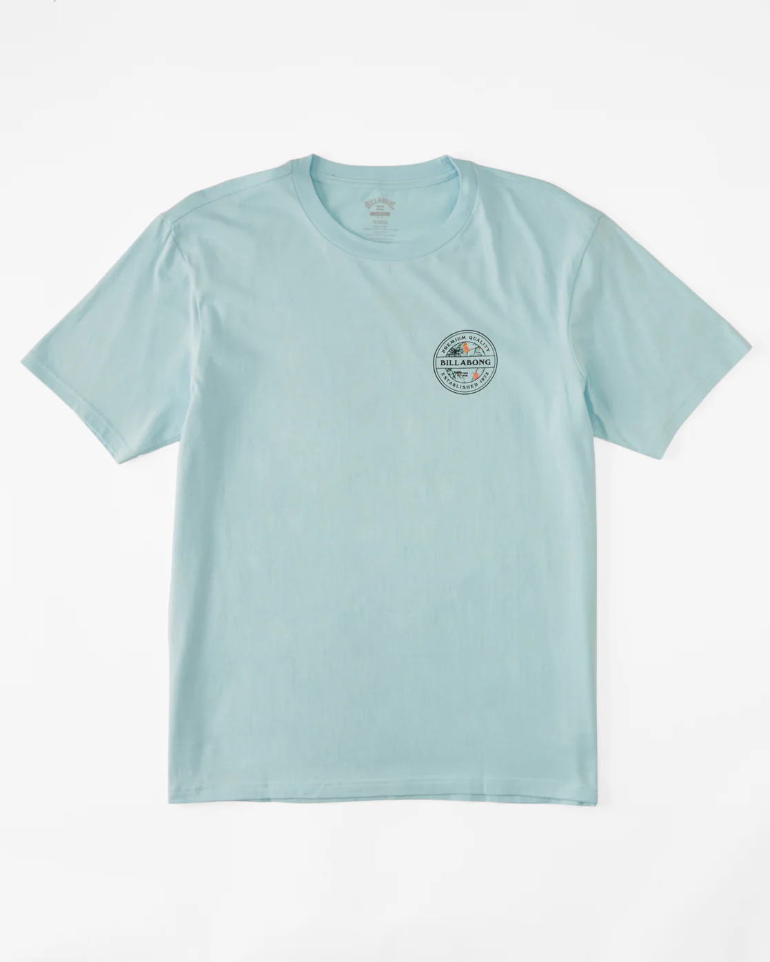 Billabong Rotor Short Sleeve T-Shirt - Coastal Blue -Biliabong Outlet