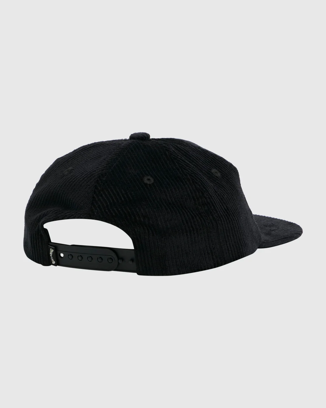 Billabong Base Snapback Hat - Black Corduroy -Biliabong Outlet
