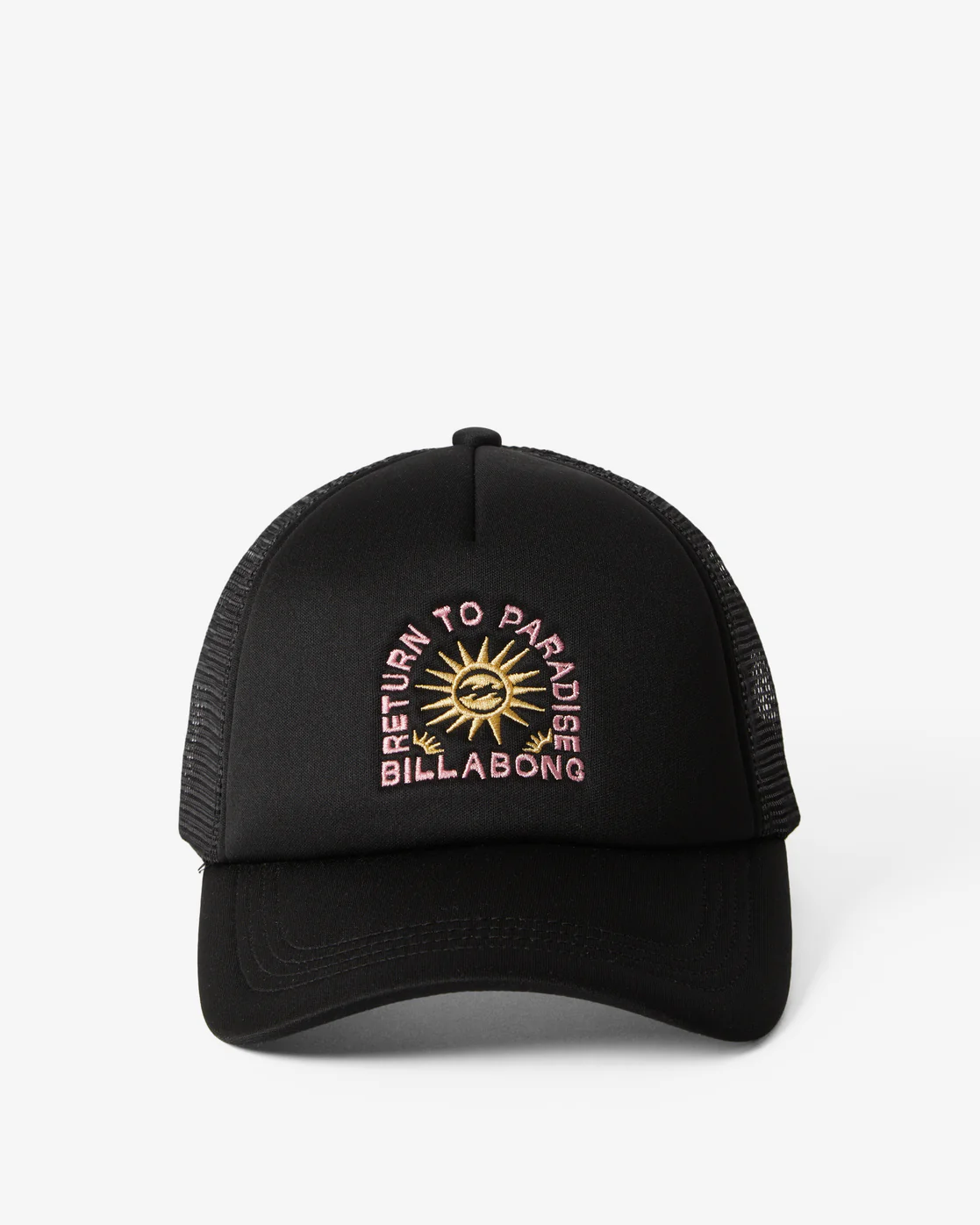 Billabong Across Waves Trucker Hat - Black Pebble 2 -Biliabong Outlet