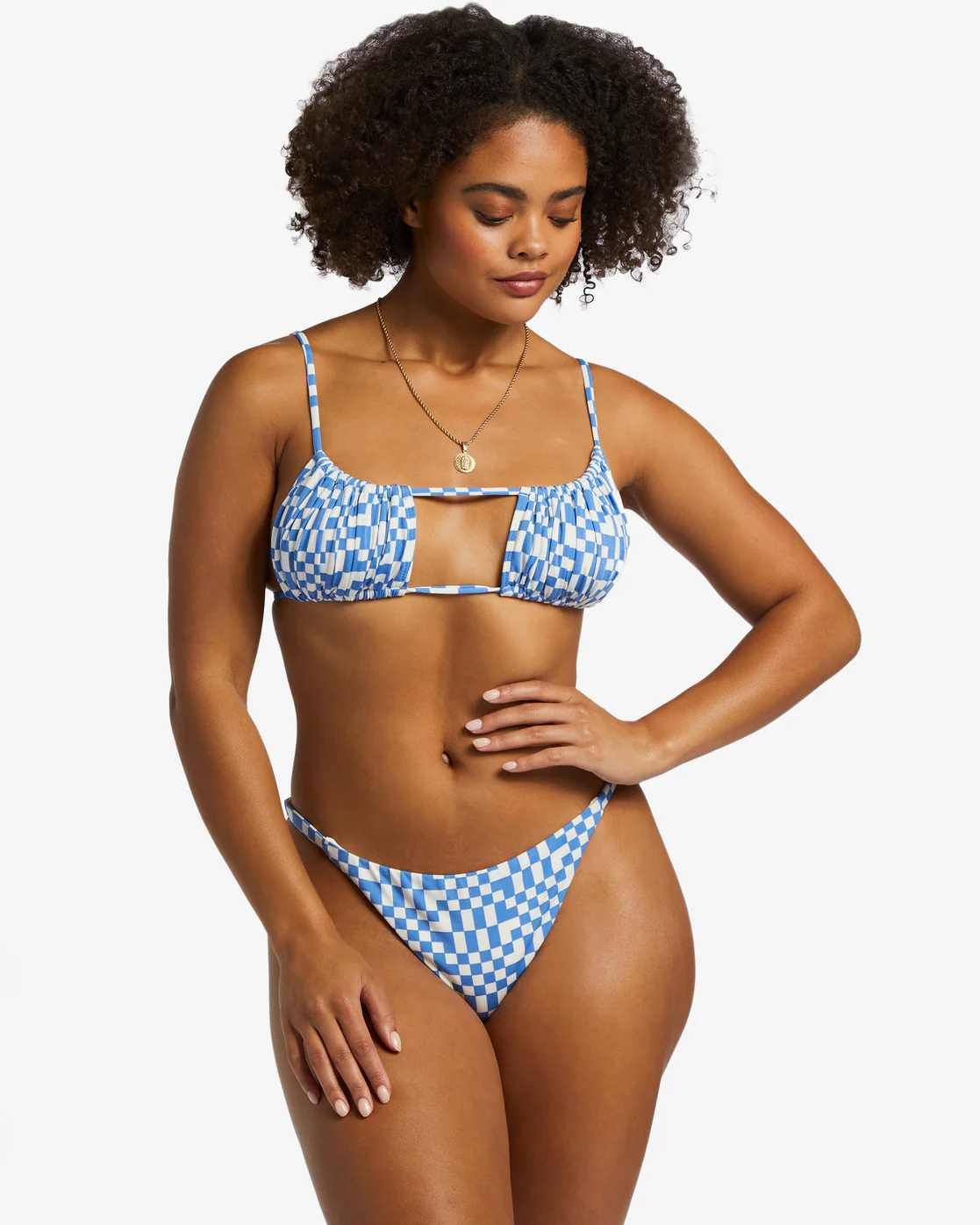 Billabong Out Of The Blue Maya Skimpy Bikini Bottoms - Seaside -Biliabong Outlet