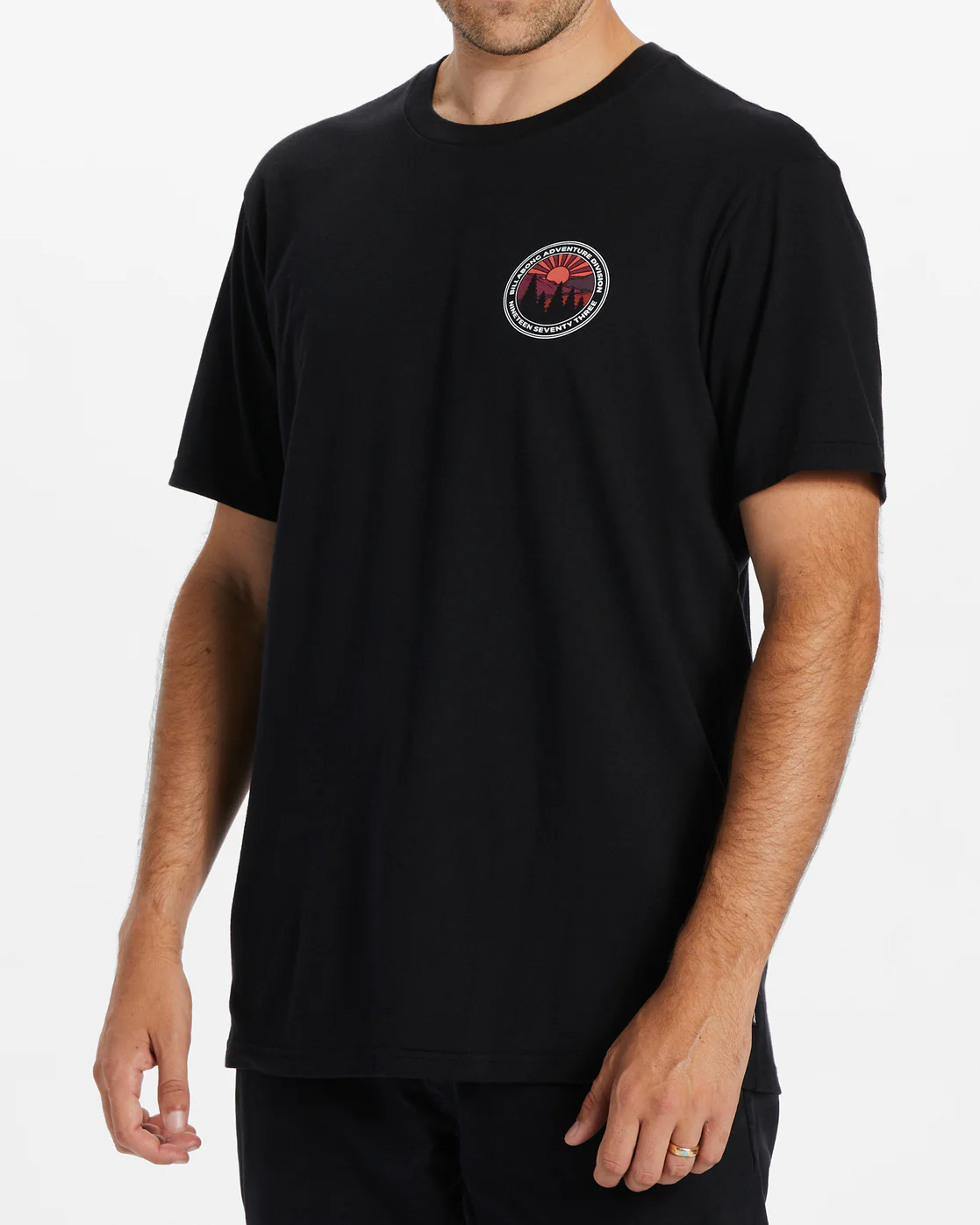 Billabong Rockies T-Shirt - Black -Biliabong Outlet