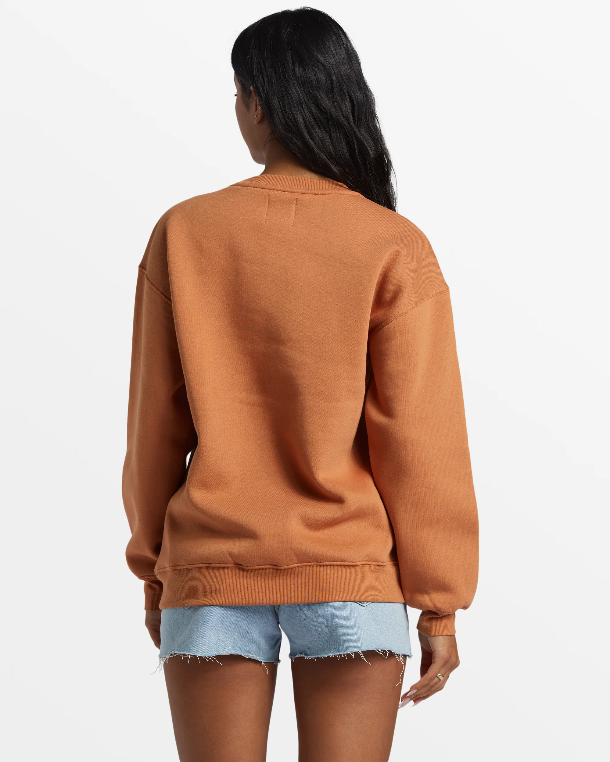 Billabong Paradise Is Here Crew Neck Sweatshirt - Toffee -Biliabong Outlet