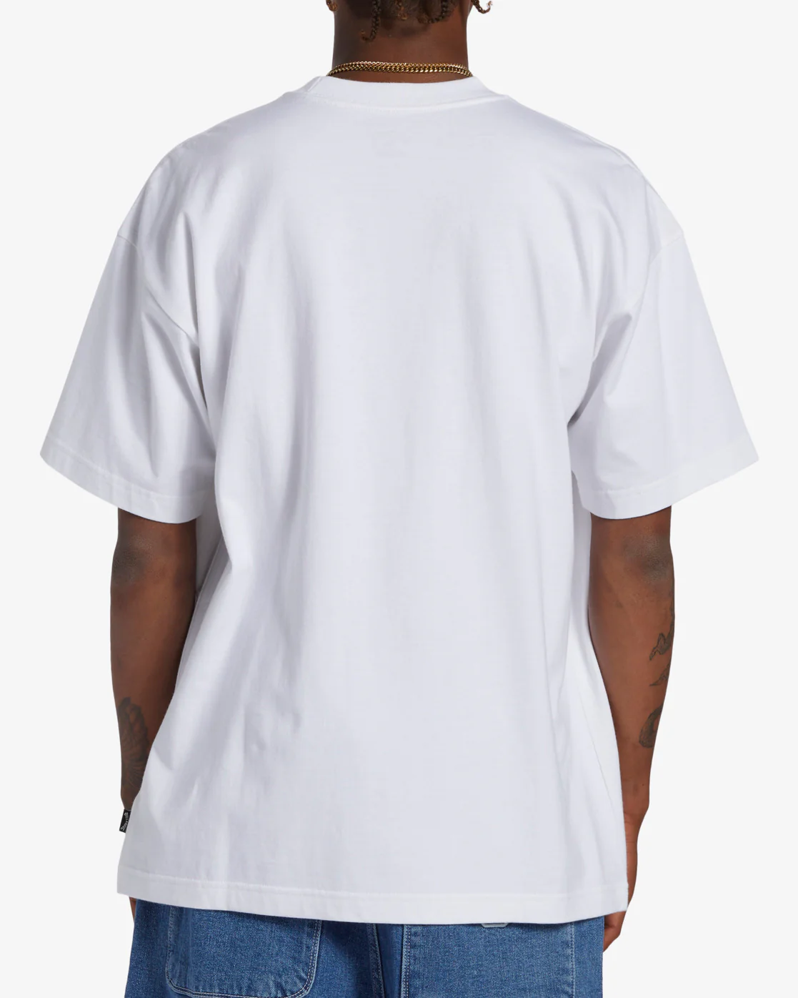 Billabong Bracket Wave OG Short Sleeve T-Shirt - White -Biliabong Outlet