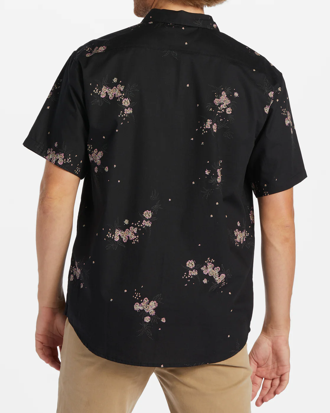 Billabong Sundays Mini Short Sleeve Shirt - Phantom -Biliabong Outlet