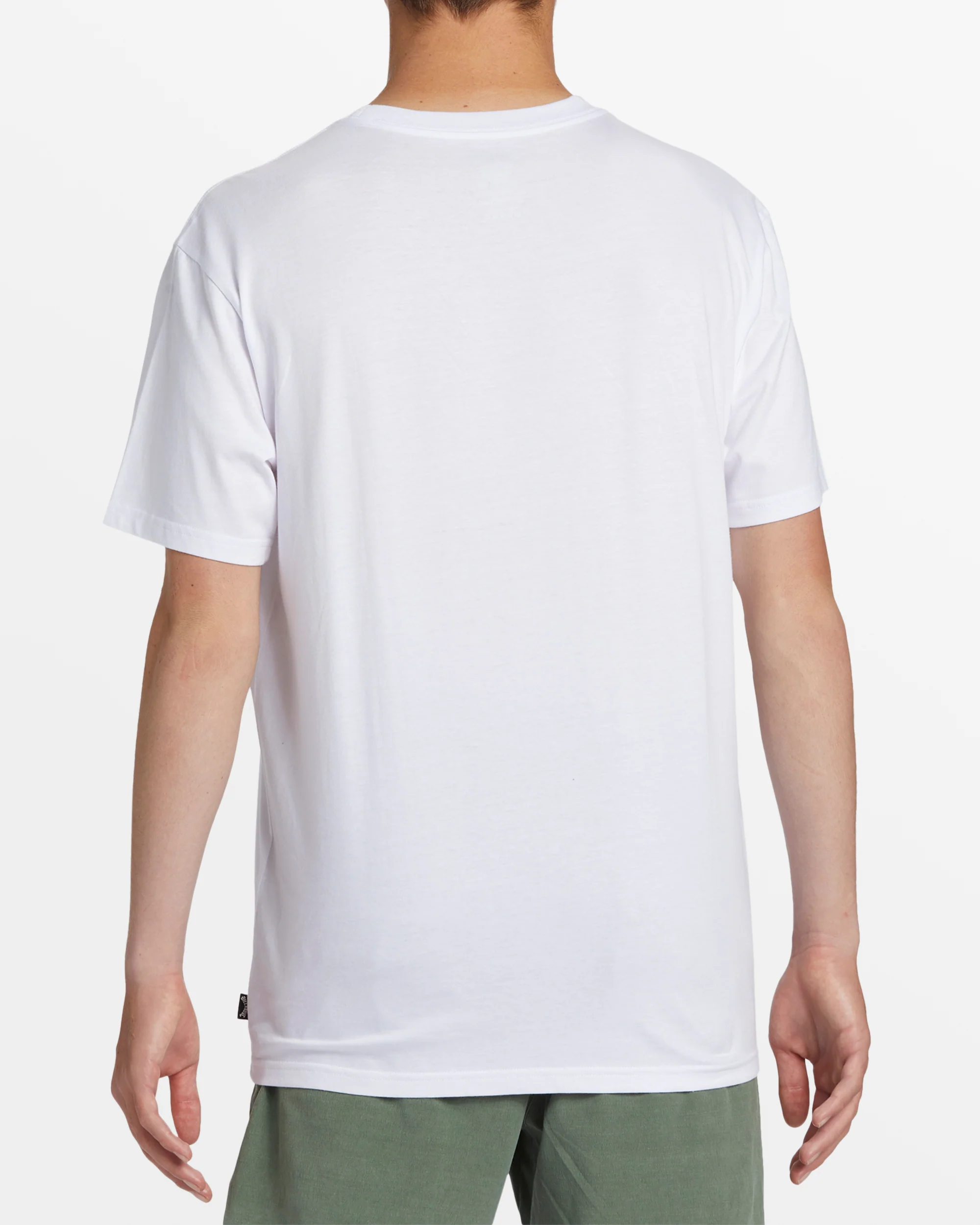 Billabong Stacked Arch T-Shirt - White -Biliabong Outlet