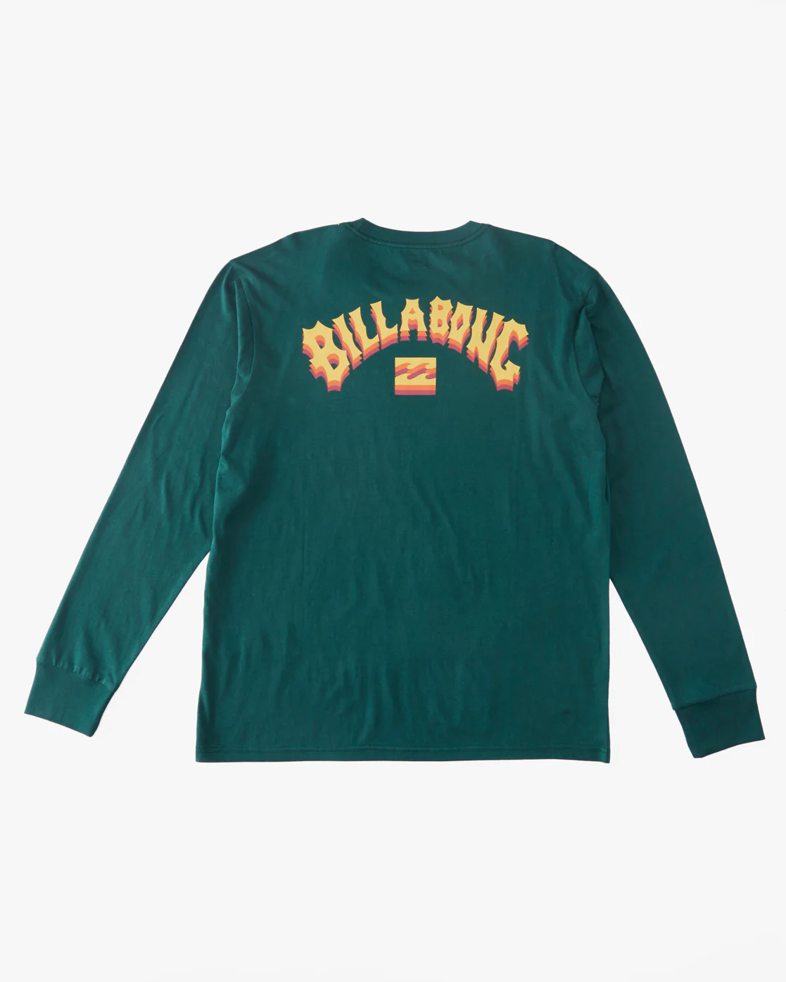 Billabong Arch Fill Long Sleeve T-Shirt - Deep Teal -Biliabong Outlet