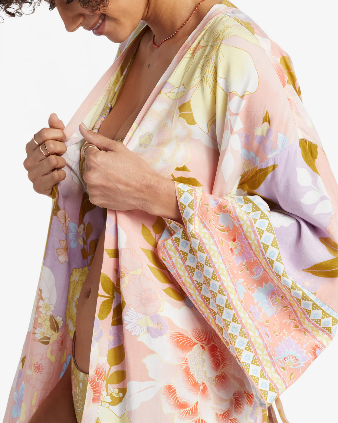 Billabong Head Over Heels 2 Cover Up - Sweet Peach -Biliabong Outlet