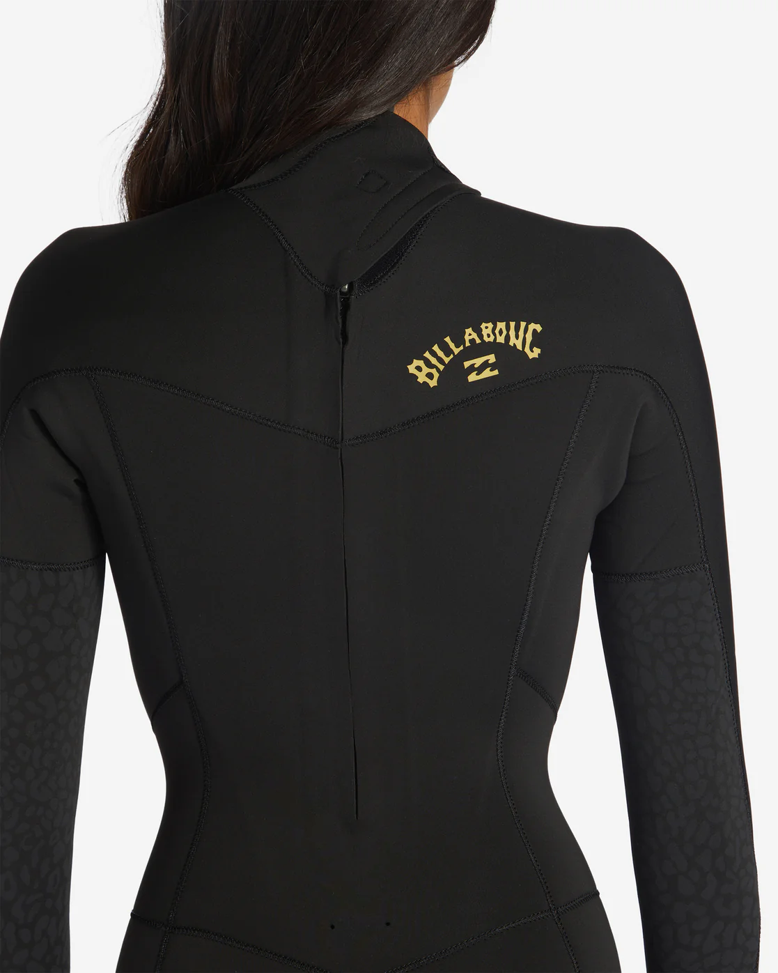 Billabong 3/2 Synergy Back Zip Full Wetsuit - Wild Black -Biliabong Outlet