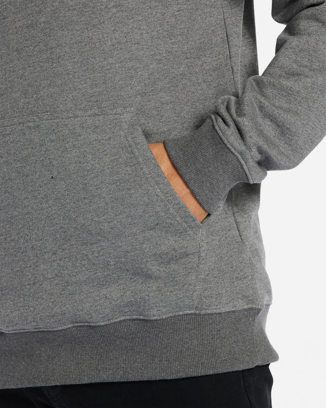 Billabong All Day Pullover Hoodie - Dark Grey Heather -Biliabong Outlet