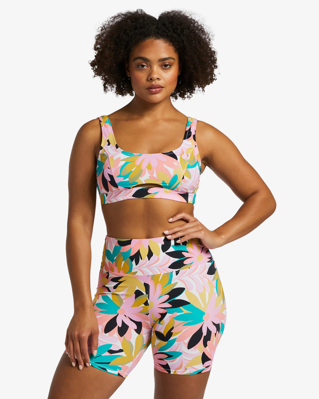 Billabong Drifter Bike Shorts - Black Multi 3 -Biliabong Outlet