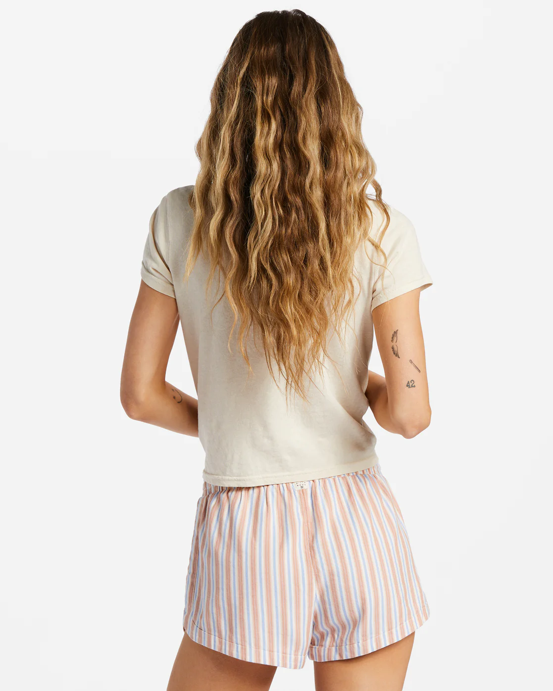 Billabong Road Trippin Elastic Waist Shorts - Outta The Blue -Biliabong Outlet