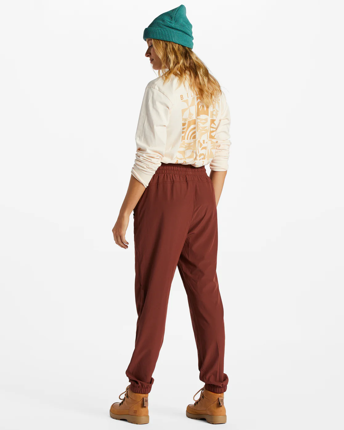 Billabong A/Div Canyon Jogger Sweatpants - Rosewood -Biliabong Outlet