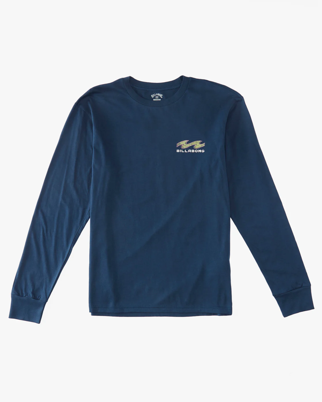 Billabong Fragment Long Sleeve T-Shirt - Dark Blue -Biliabong Outlet