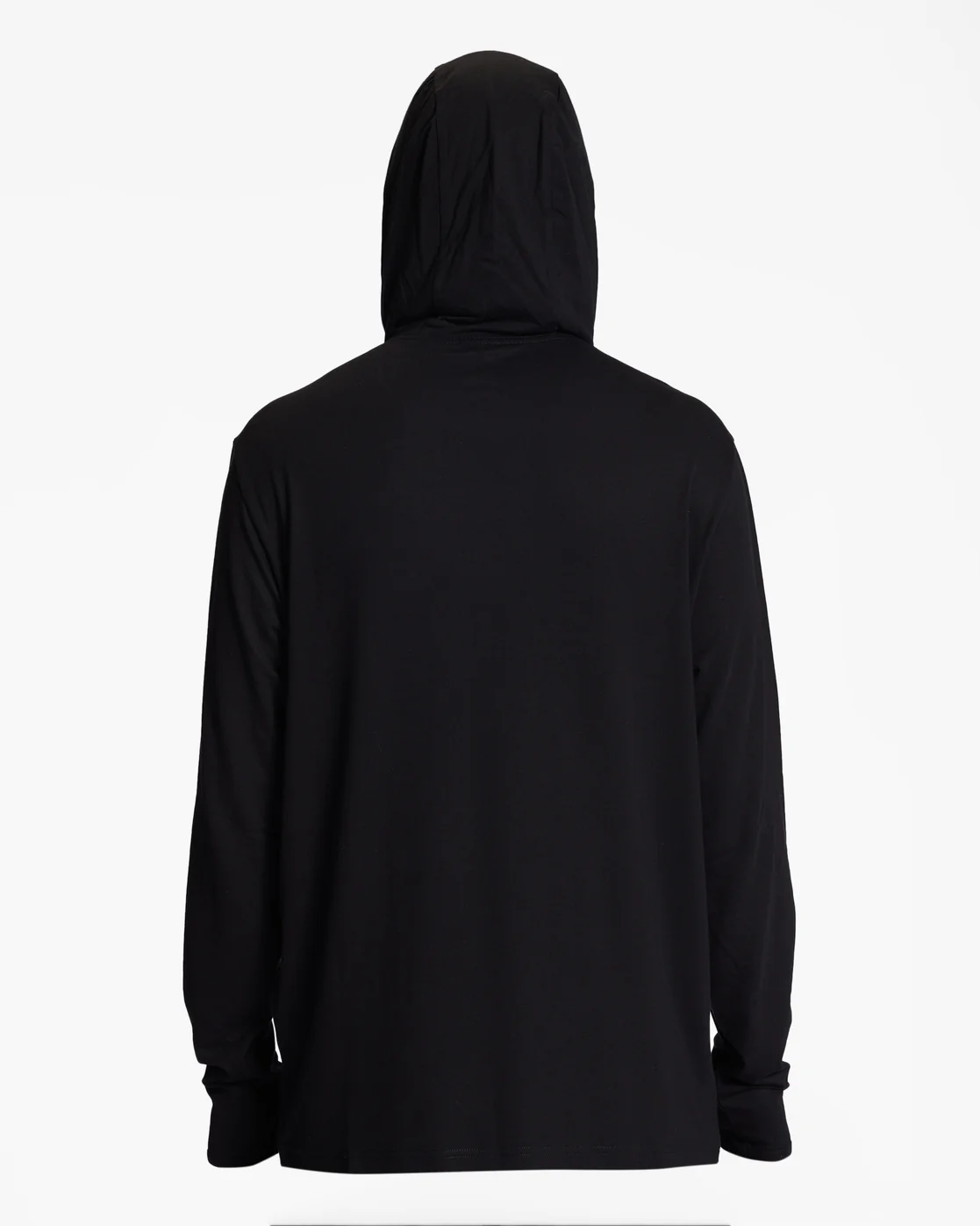 Billabong Eclipse Hooded Long Sleeve Surf T-Shirt - Black -Biliabong Outlet