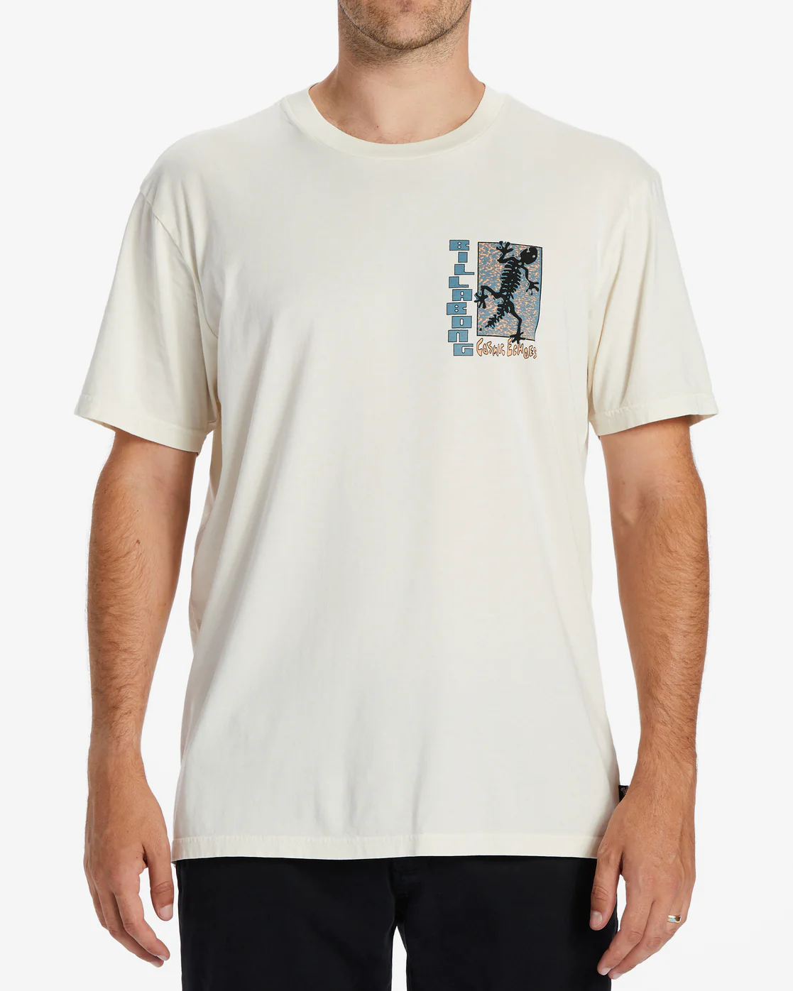 Billabong Cosmic Echoes T-Shirt - Off White -Biliabong Outlet