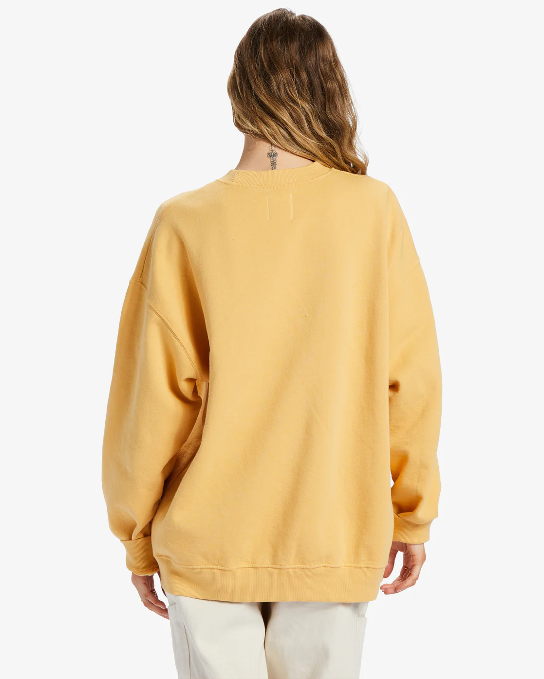 Billabong Ride In Oversized Crewneck Sweatshirt - Gold Coast -Biliabong Outlet