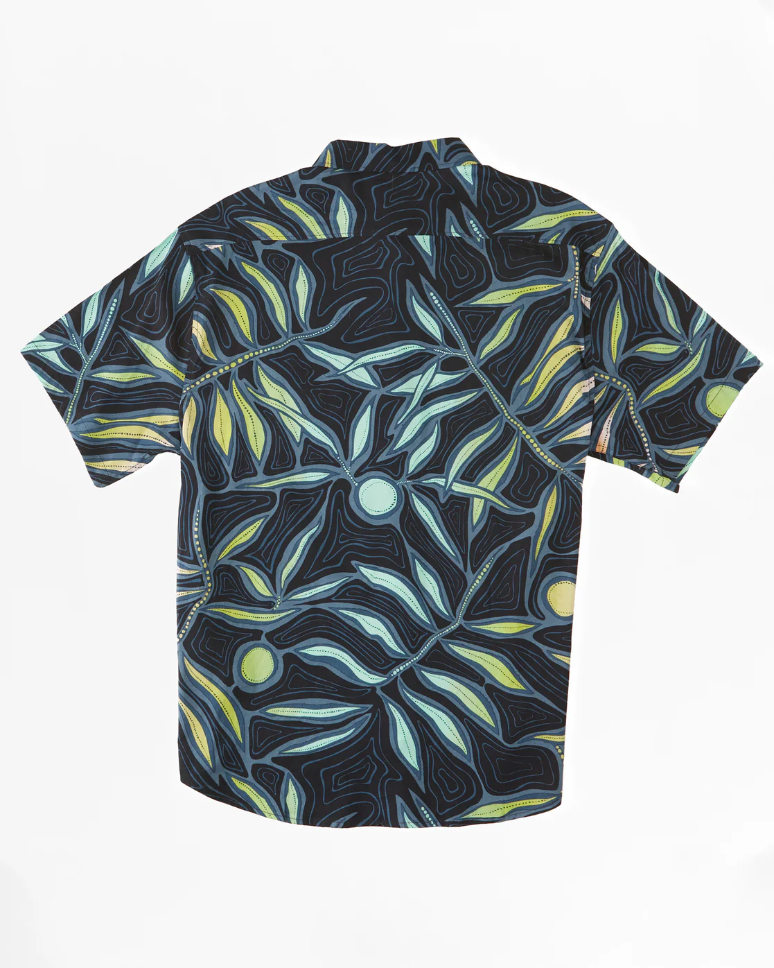 Billabong Sundays Short Sleeve Shirt - Dark Navy -Biliabong Outlet