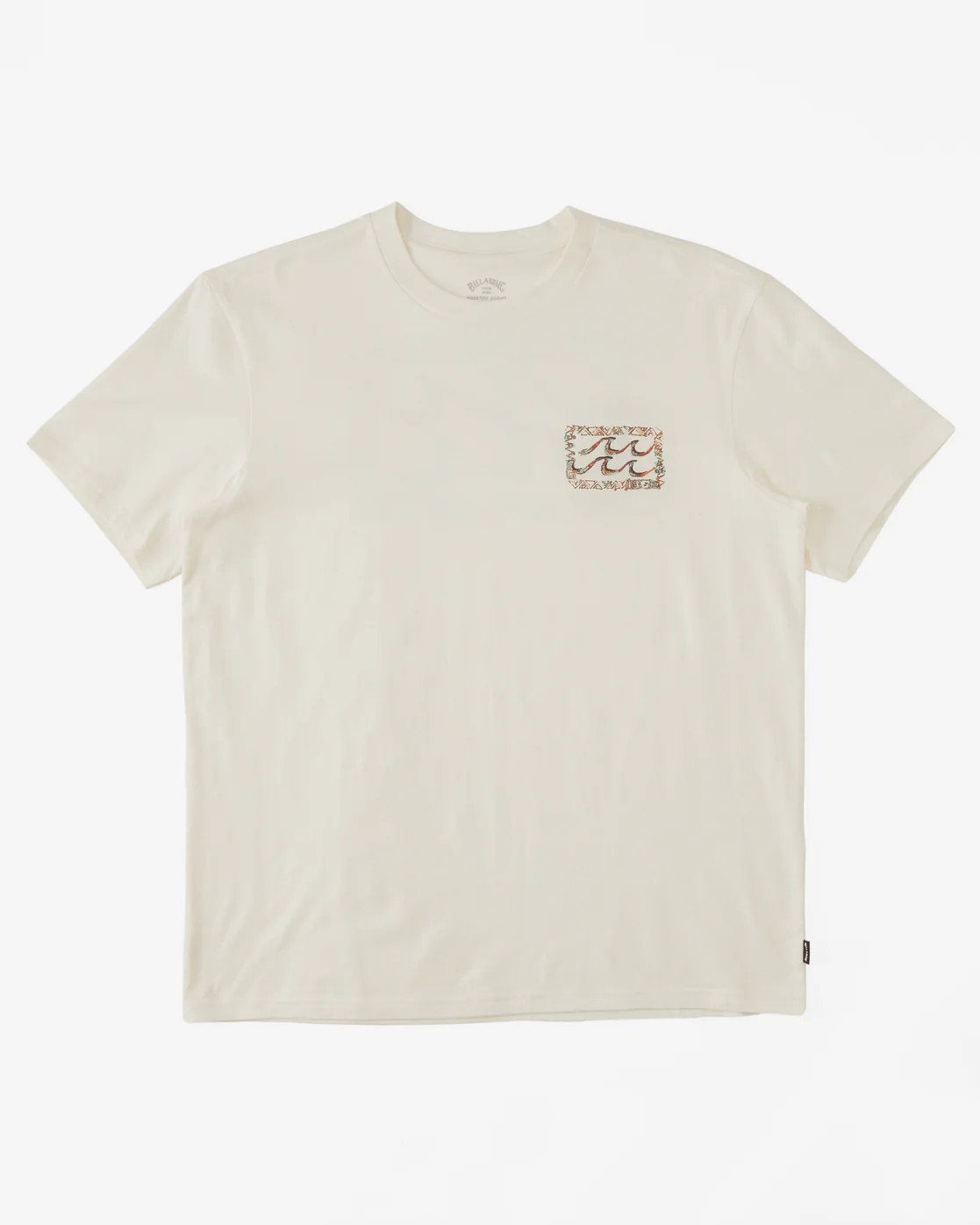 Billabong Traces Short Sleeve T-Shirt - Off White -Biliabong Outlet